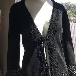 J.A.C. Black Cardigan